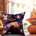 thumbnail image 3 of Decorative Pillows for Couch Hwkond Halloween Decorative Pillow Covers 45x45cm Halloween Decorative White Colorful Outdoor Fall Pillow Home Sofa Decorative Throw Pillow Covers,Up to 25% Off, 3 of 5