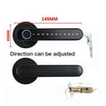thumbnail image 1 of Door Lock, Smart Fingerprint Door Lock Handle for Home House Apartment With Key card Digital Door Lock Keypad Keyless Entry electronic lock ,Easy to Install, 1 of 6