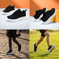 thumbnail image 2 of CZV Boys Girls Shoes Kids Sneakers with Non-Slip Breathable Lightweight Tennis Athletic Running Black Shoes for Little Kid & Big Kid, 2 of 8