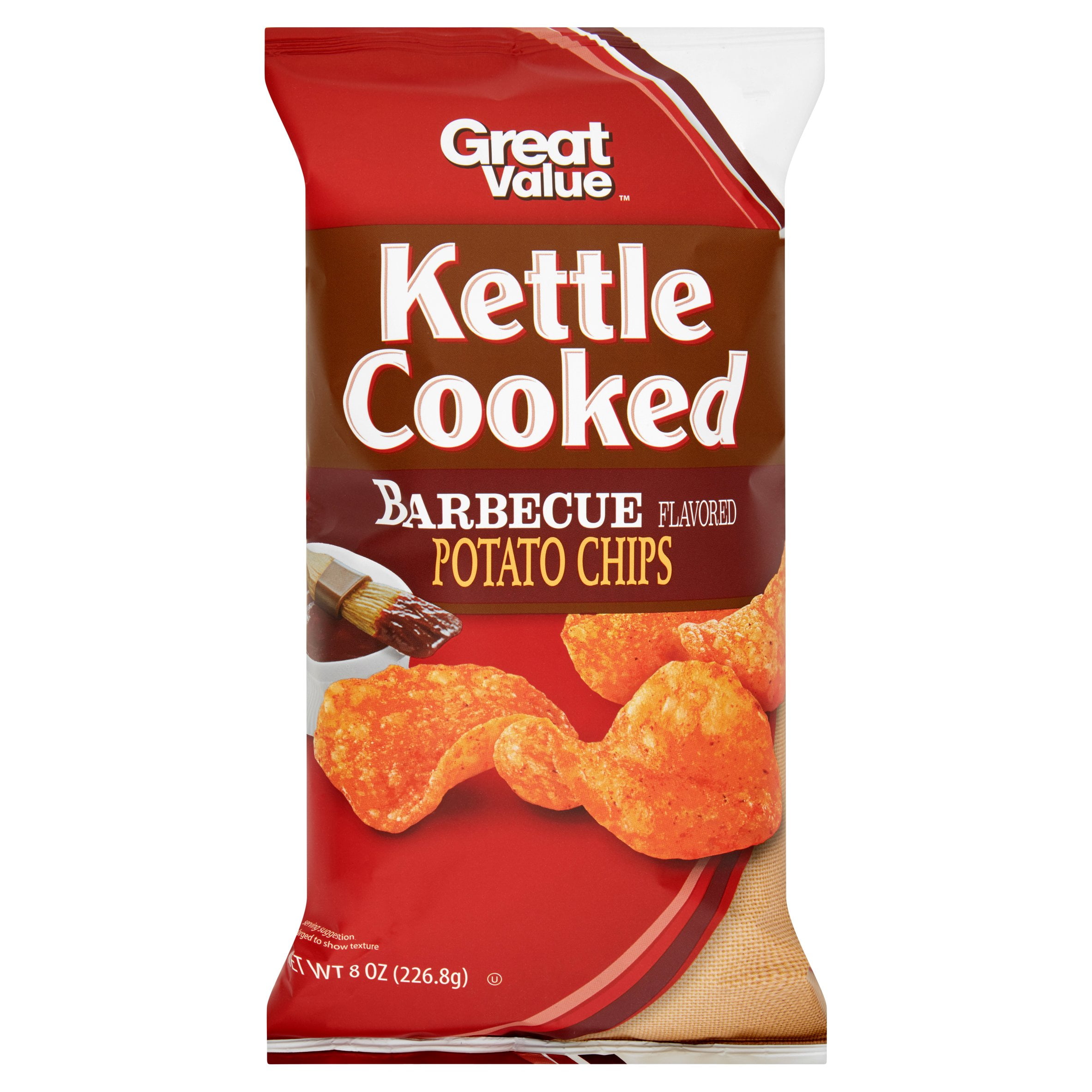 Great Value Kettle Cooked Barbecue Potato Chips, 8.5 oz by Wal-Mart Stores, Inc.