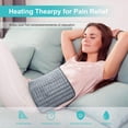 thumbnail image 1 of PENGXIANG Heating Pad for Back Pain Relief - Electric Heat Therapy Blanket 12”x24”Auto Shut Off Moist Dry Hot Wrap for Shoulder Foot Knee Leg Muscle Pain, 1 of 7