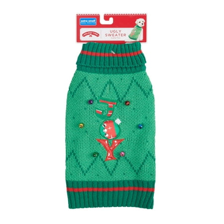 Holiday Time Joy Ugly Sweater, X-Small