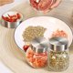 thumbnail image 3 of Frasco De Almacenamiento De Acero Inoxidable + Vidrio Juego De Frascos De 4 Piezas Frasco Sellado Transparente Frasco De Contenedor De 200 Ml Contenedor De Alimentos Conjunto De Recipiente Universal Minnieouse HA020569-00, 3 of 6