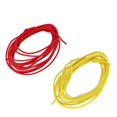 thumbnail image 2 of Guitar Metal Cable Metal Retro Style Professional Delicate Guitar Wire Red Yellow, 2 of 4
