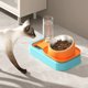 thumbnail image 1 of Decoración del hogar, decoración de habitaciones, tazón para gatos, tazón doble, evita vuelcos, bebedero automático, tazón para comida para gatos, tazón para perros, tazón para agua para gatos, tazón, 1 of 7