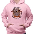 thumbnail image 2 of Coffee Black Like My Soul Hoodie Sweatshirt Unisex 4X-Large Pink, 2 of 5