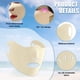 thumbnail image 3 of 2 piezas de máscara de protección solar de seda de hielo de verano para mujer, máscara de protección solar fina y transpirable montada en la oreja, 3 of 5