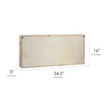thumbnail image 2 of American Art Decor Wall Mounted Wooden Wine Rack & Cork Holder (16" x 34.5"), 2 of 6