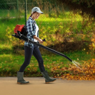 Gas Backpack Leaf Blower 63.3CC 7000 RPM Commercial Dust/Snow Blower 2-Stroke