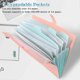 thumbnail image 3 of X Expansion Folder A4 Paper Accordion Briefcase Buckle Closure 5 Pockets (pink), 3 of 5