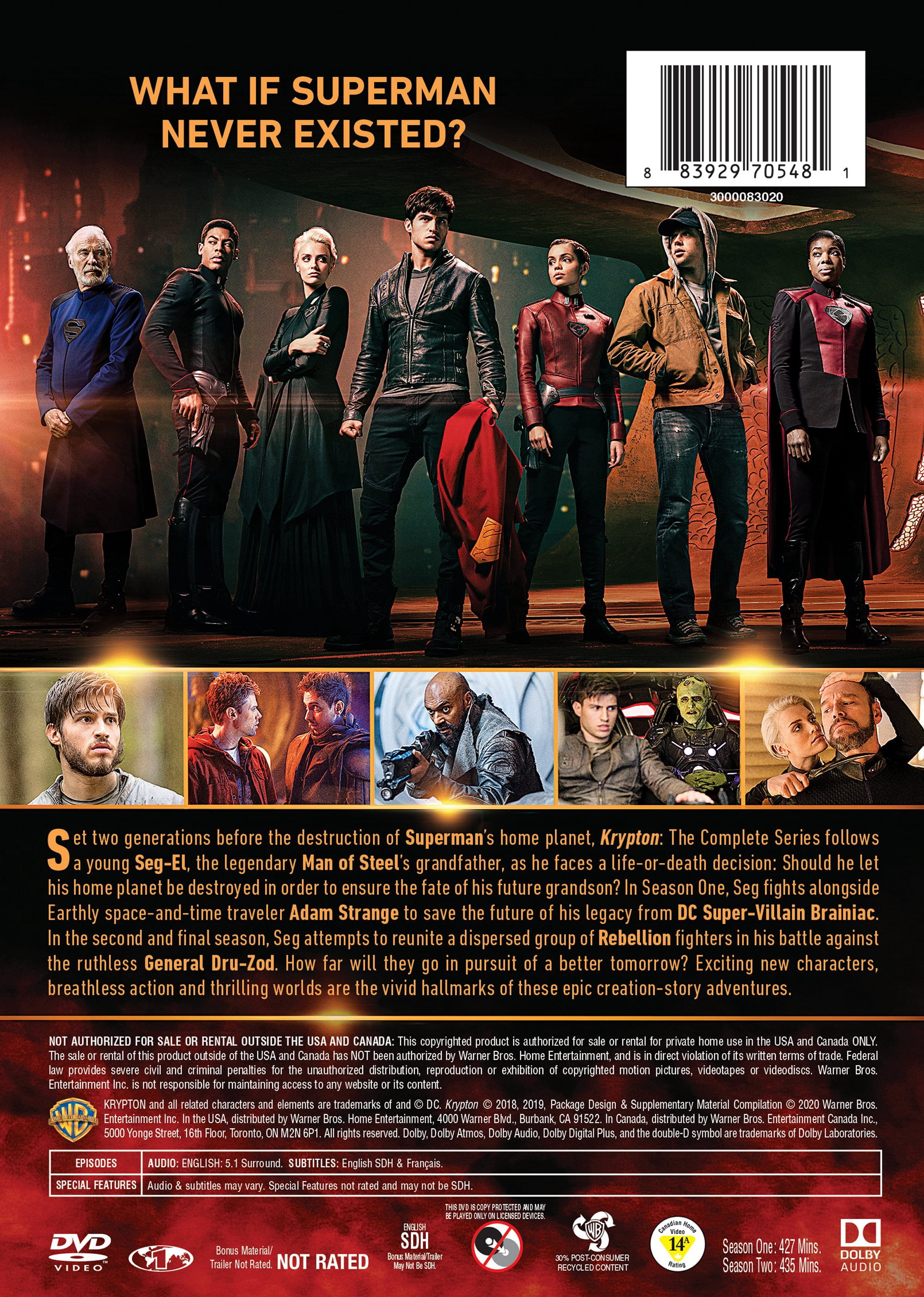 Krypton: The Complete Series - Walmart.com