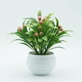 thumbnail image 4 of SPRING PARK Artificial Flower Berry Potted Plants Bonsai, Fake Plants for Home Office Decor, 4 of 6