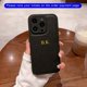 thumbnail image 4 of Personalise Custom Initials Name Letters Leather Phone Case For iPhone 15 14 13 12 11 Pro X XS Max XR 7 8 Plus Shockproof Cover, 4 of 5