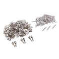 thumbnail image 4 of HILABEE 50 Sets Trouser / Skirt Hooks And Bars Fasteners for Waistband Extenders, 4 of 7