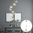 thumbnail image 3 of Creative Decor Chandelier Lamp LED Hanging Pendant Lighting Fixtures for Living Transparent L, 3 of 8