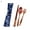 Brown, variant on Cheers.US Wooden Flatware Tableware Cutlery Set Travel Utensils Tied Line Reusable Flatware Wooden Fork Spoon Chopsticks