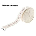 thumbnail image 3 of 14.76 Feet Oil Lamp Wicks, Each Roll is 1/2-inch Wide Wicks for Oil Lamps, Cotton Oil Lamp Wick Can Be Used As Fuel for Kerosene Lamps, Lanterns and Oil Lamps, 3 of 3
