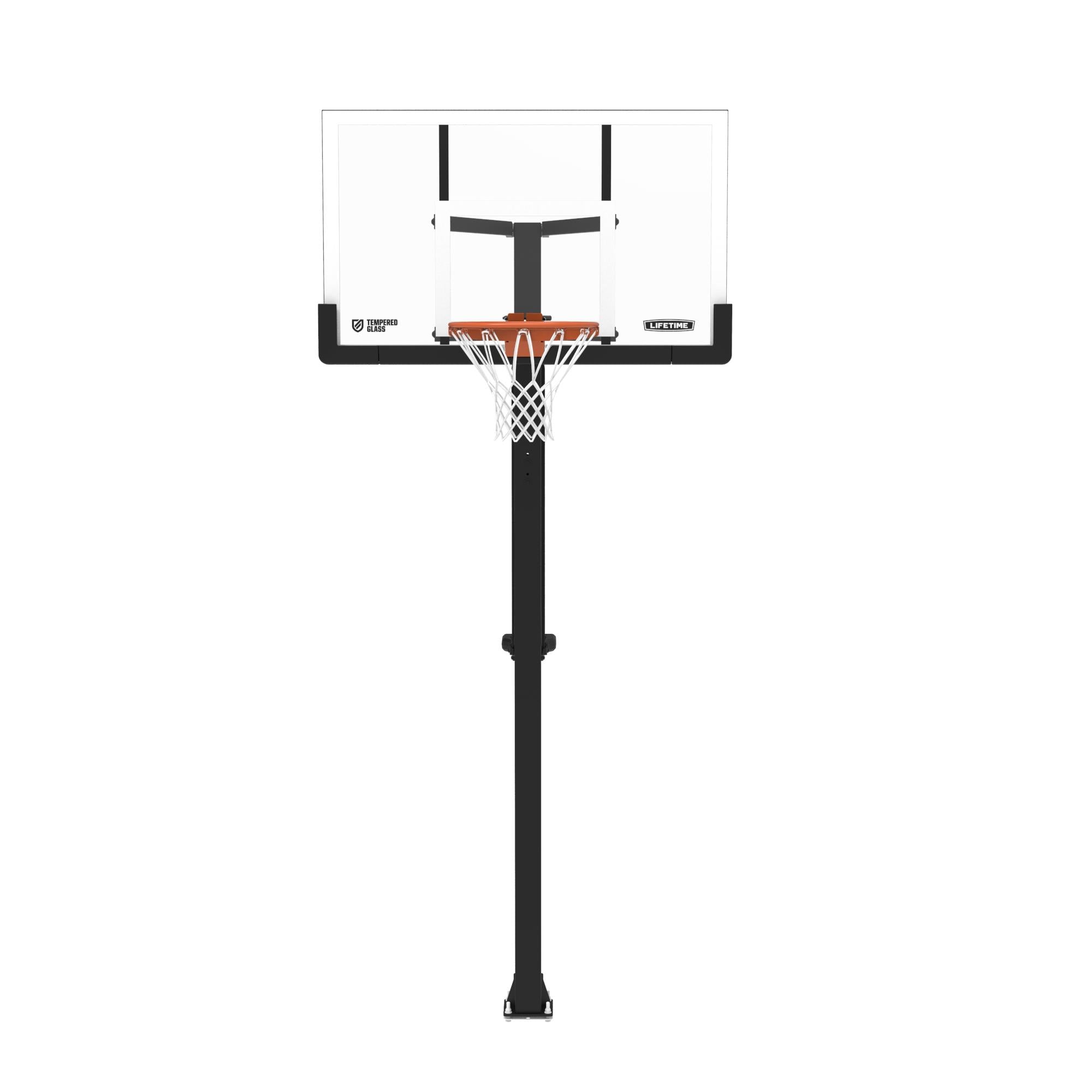 Lifetime Mammoth® Lift Bolt Down Basketball System (54inch Tempered