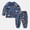 Navy1647, variant on Amidoa Boys Summer Outfit Sets 2 Piece T-Shirt Graphic Cotton Long Sleeve and Casual Pants Set Kids Clothing Sets Navy Size 2T
