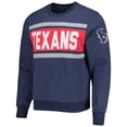 thumbnail image 2 of Men's '47 Heather Navy Houston Texans Bypass Tribeca Pullover Sweatshirt, 2 of 3