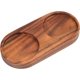 thumbnail image 1 of Bandeja para molinillo de sal y pimienta, bandeja de madera de acacia, soporte y soporte para molinillo de pimienta (diámetro interior de 2,5 pulgadas) para muchos molinos y cocteleras, 1 of 4