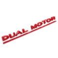 thumbnail image 3 of NS Dual Motor Emblem Decals 3D Letter Rear Trunk Sticker For Tesla Model 3 Y X S red, 3 of 4
