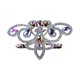 thumbnail image 1 of Cadena para pierna para danza del vientre, accesorios de baile, cadena para pantorrilla brillante, joyería para el cuerpo para celebración, bodas,, 1 of 8