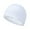 White-Z5, variant on Breathable Swim Cap for Women Men Kids - High Elasticity Polyurethane Swimming Cap for Long & Short Hair, One Size Fits All (Black White Blue) - 9.45x9.45x7.09 Inches