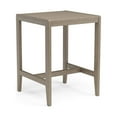 thumbnail image 5 of Homestyles Sustain Wood Outdoor High Bistro Table and Two Stools in Gray, 5 of 5