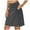 Grey, variant on Womens Tennis Skirts 15" Tennis Skirt for Women Tummy Control Tennis Skirts for Women A Line Athletic Skorts for Woman with Pockets