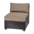 thumbnail image 5 of Afuera Living Traditional 17 Pc Wicker Outdoor Sectional Set in Black, 5 of 12