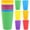 12Pcs，5.4oz/160ml, variant on 12 Pcs Plastic Reusable Cups, 5.4oz/160ml Colorful Kids Cups for Party, Small Reusable Toddler Tumblers for Kids, Random Color