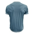 thumbnail image 4 of fatyb Summer Casual Shirts for Men Summer V Neck Tee Shirts Mens Lightweight Pullover Short Sleeve Tops, 4 of 6