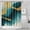 Blue, variant on Blue and Gold Marble Golden Dots Pattern Shower Curtain 36"x72" ,Bathroom Decorative Shower Curtains Set with 12 Hooks,Modern Waterproof Washable Shower Curtain