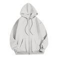thumbnail image 3 of Sudadera con capucha Pink Palm Puff Gotyou para mujer 2024 gran tamaño rosa S, 3 of 4