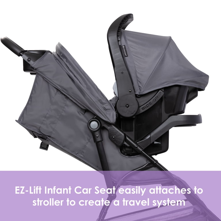 Baby Trend Kids Venture 3-Wheel Stroller Travel System - Stellar Grey