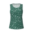 thumbnail image 5 of Goofa Green Christmas Printed Womens Workout Tops for Women Sleeveless Yoga Shirts Athletic Running Tank Tops Sleeveless Gym Clothes Workout Apparel-Large, 5 of 9