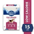 thumbnail image 3 of Natural Balance Fat Dogs Chicken Meal, Salmon Meal, Garbanzo Beans, Peas & Oatmeal Dry Dog Food, 15 Pounds, 3 of 12