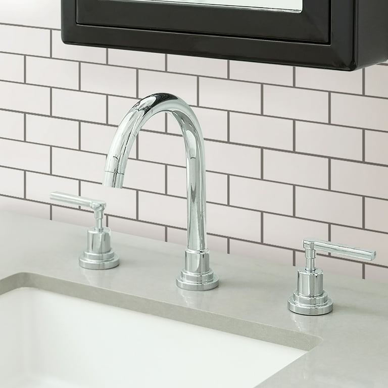InHome Subway Tile 10 in. x 10 in. Peel and Stick Resin Backsplash Tiles (4-Pack) InHome Subway Tile 10 in. x 10 in. Peel and Stick Resin Backsplash Tiles (4-Pack)