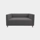 thumbnail image 1 of Love Seat Bazzo Tela Curri Gris Inlab Muebles Love seat Love seat Bazzo, 1 of 3