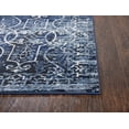 thumbnail image 2 of Gatney Rugs Woodwind Area Rug PN6964 Dark Blue Distressed Curves 2' 3" x 7' 7" Rectangle, 2 of 2