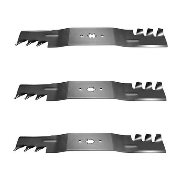 RAParts 3 Blades Fits MTD Fits Cub Cadet 742-0677 942-0677 Fits Toro 112-0931 98024