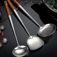 thumbnail image 3 of Wok Spatula And Ladle,skimmer Ladle Tool Set,17inches Spatula For Wok, 3 of 4