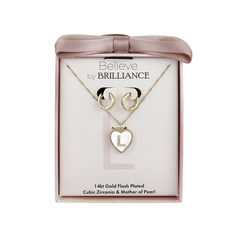 Stainless Steel Gold IP-Plated Mother of Pearl Heart and Pearl Bracelet Stainless Steel Gold IP-Plated Mother of Pearl Heart and Pearl Bracelet