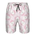 thumbnail image 4 of Naloa Cute Rabbit Men's Beach Shorts, Surfing shorts, Swim trunks, Quick Dry Swim Trunks for Surfing Beach Fun - X-Large, 4 of 9