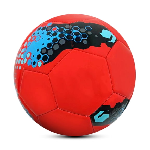Balón de fútbol Soidarity Talla 5 Rojo para jugadores juveniles con retención de aire confiable