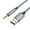 Grey, variant on ZENTREE USB to 3.5mm Audio Jack Adapter USB Male to 3.5mm Male AUX Stereo Audio Cord for Laptop Speaker