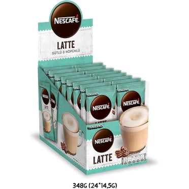 NESCAFÉ Latte Foamy Coffee Instant Coffee Mix, 24 x 14.5g