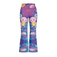 thumbnail image 4 of DISNIMO Axolotl Galaxy Star Kids Long Yoga Pants for Girls 9-10 Flare Leggings for Girls Flare Leggings Bell Bottoms Kids High Waist Bell Bottoms Flare Leggings Girls Bell Bottoms Leggings, 4 of 7