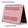 thumbnail image 4 of IBENZER 2022 2021 MacBook Air 13 inch Case M1 A2337 A2179 A1932, Hard Shell Case & Sleeve Bag & Keyboard Cover & Type C for Apple Mac Air 13 with Touch ID (2018-2022), Pink, W-AT13-PK+3, 4 of 8